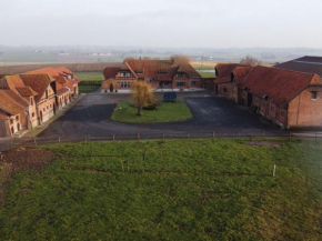 Cozy Farmhouse in Comines Warneton with Hill View